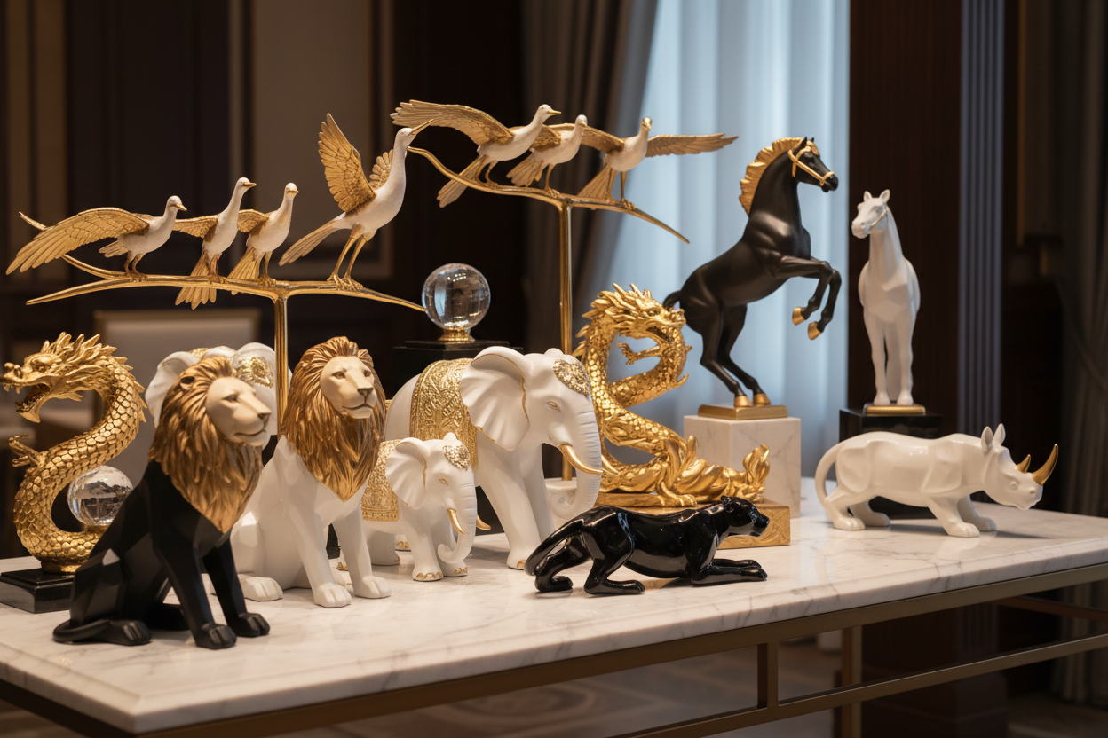 Luxe dieren beeldjes 