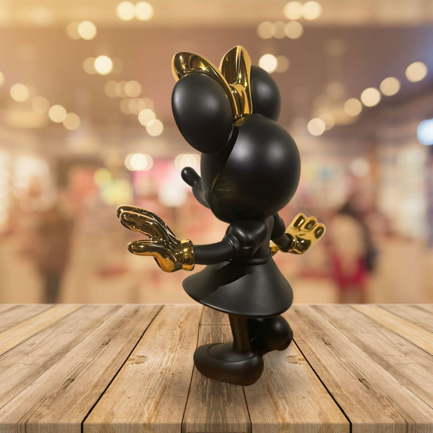 Minnie muis Zwart 24cm