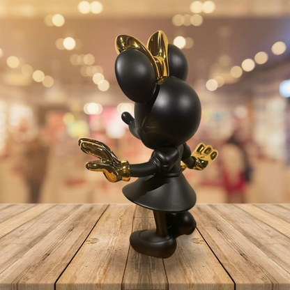 Minnie muis Zwart 24cm