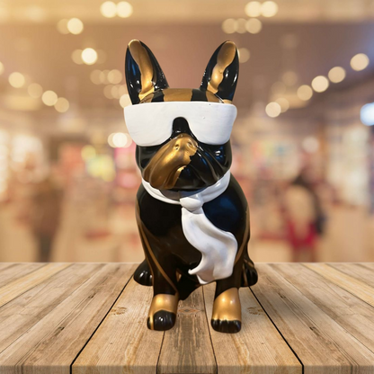 Franse Bulldog Zwart/Goud