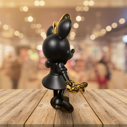 Minnie muis Zwart 24cm