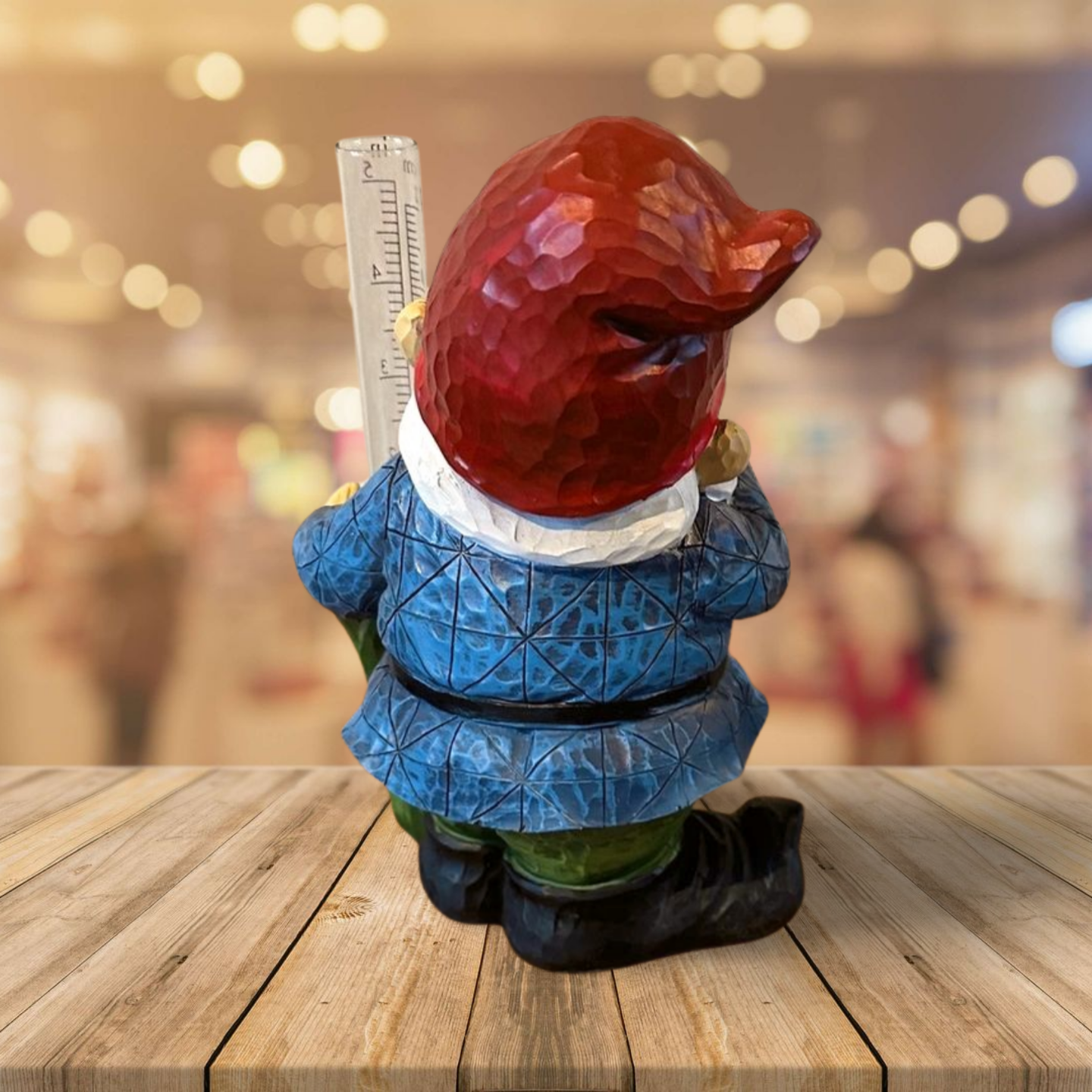 Kabouter met Regenmeter