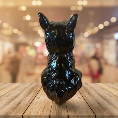 Doggy Beeld Hoogglans Zwart