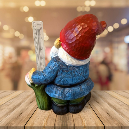 Kabouter met Regenmeter