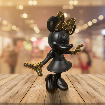 Minnie muis Zwart 24cm