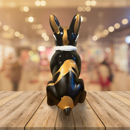 Franse Bulldog Zwart/Goud