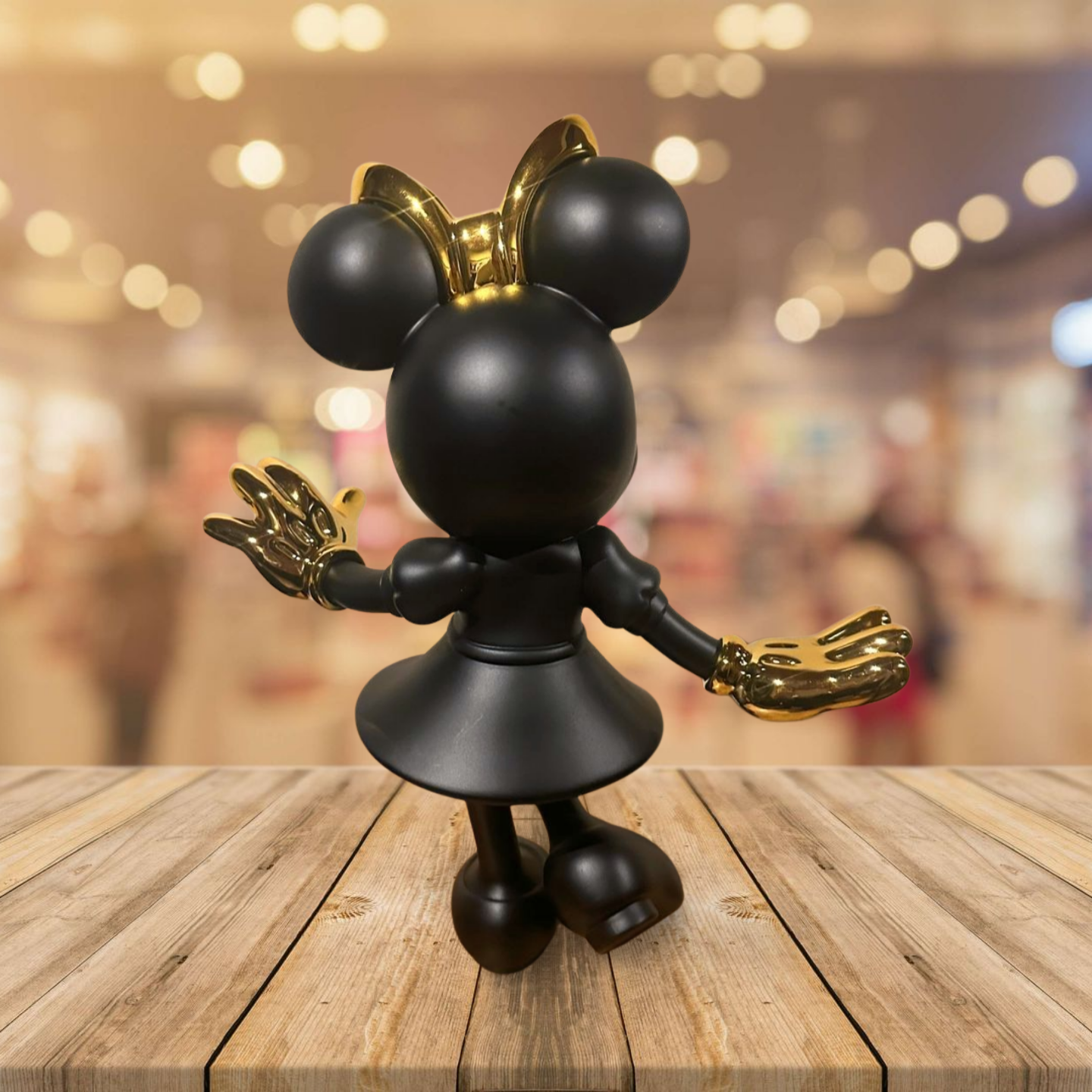 Minnie muis Zwart 24cm