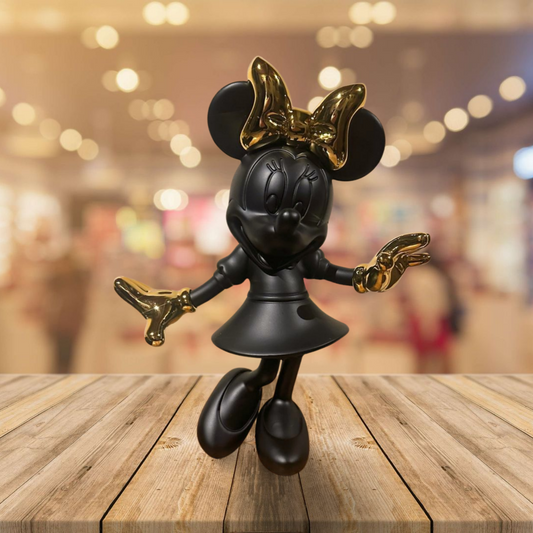 Minnie muis Zwart 24cm