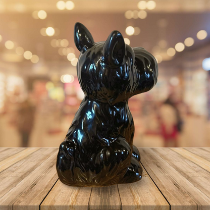 Doggy Beeld Hoogglans Zwart