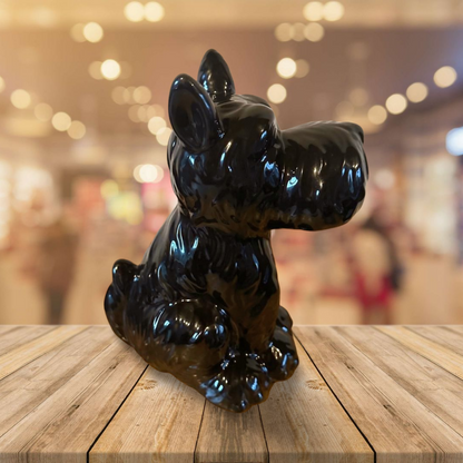 Doggy Beeld Hoogglans Zwart