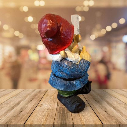 Kabouter met Regenmeter