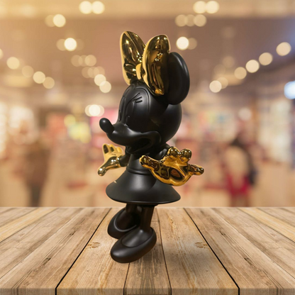 Minnie muis Zwart 24cm