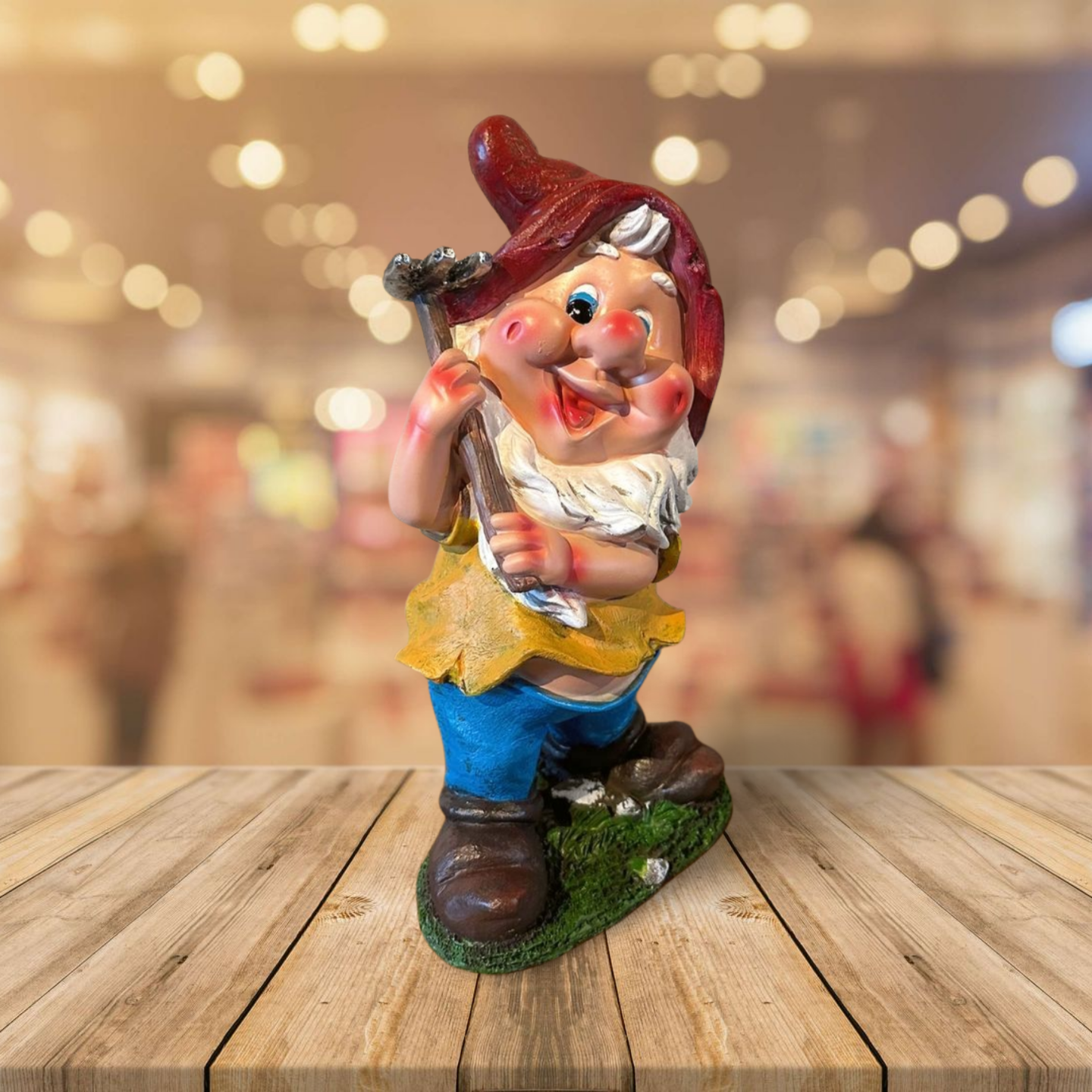 Tuinkabouter Met Hark