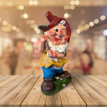 Tuinkabouter Met Hark